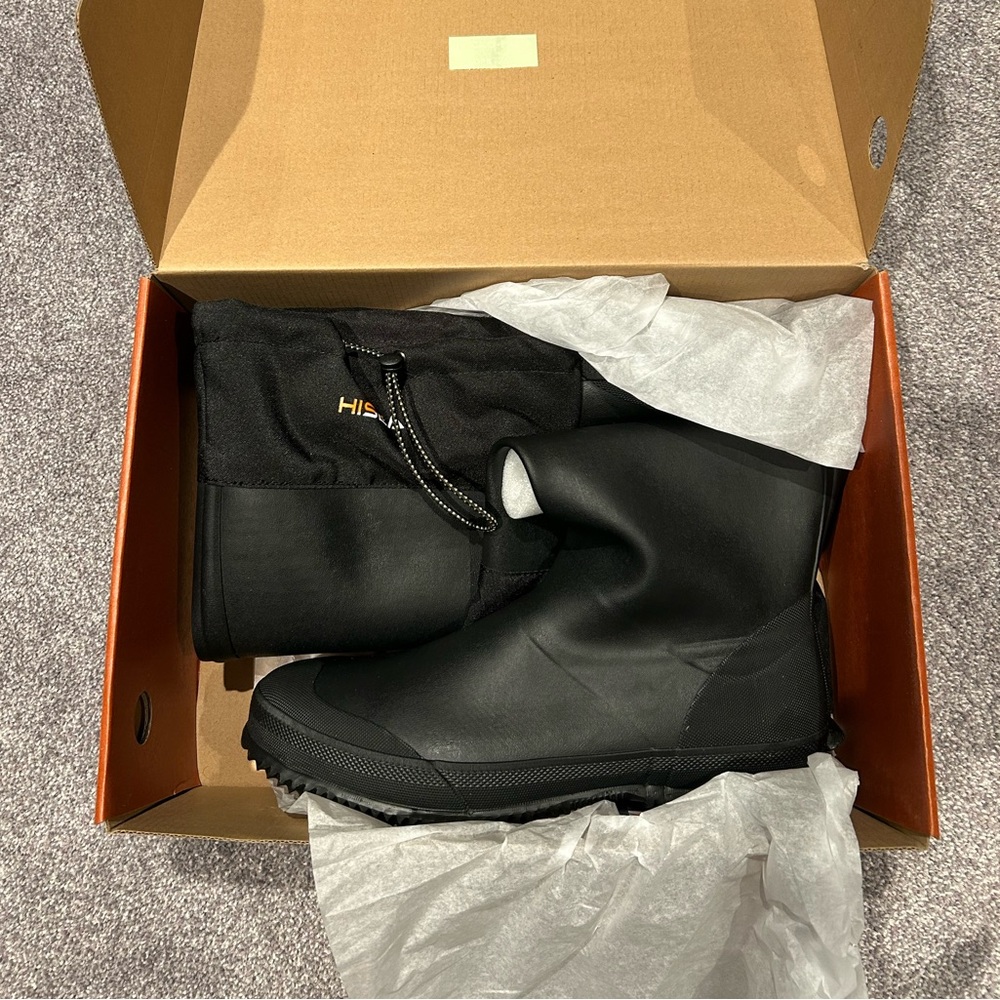 NWT Men’s Hisea Neoprene Rainboots size 11